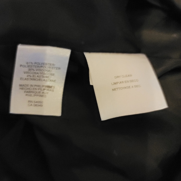 Jones of New York blazer jacket stretch grey size 2 work office professional - Picture 2 of 4